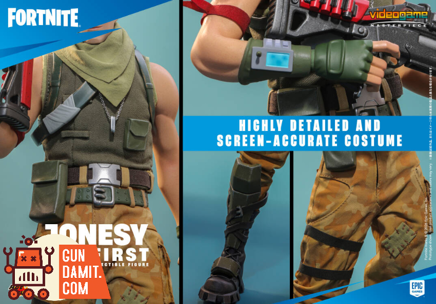 HotToys 1/6 VGM85 Fortnite Jonesy The First - View 8 HotToys 1/6 VGM85 Fortnite Jonesy The First - View 8
