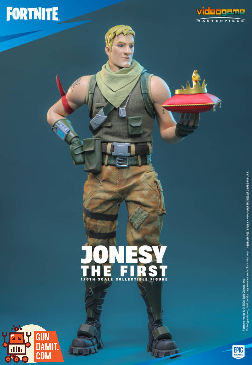 HotToys 1/6 VGM85 Fortnite Jonesy The First - View 1 HotToys 1/6 VGM85 Fortnite Jonesy The First - View 1