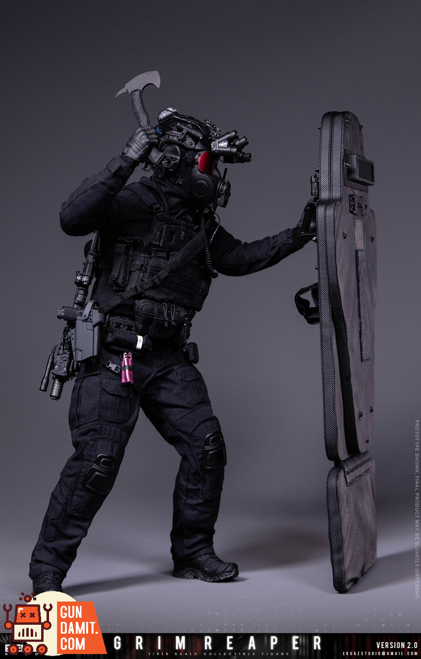EKUAZ Studio 1/6 EKS015S Reaper 2.0 Elite Guard Deluxe Version - View 3 EKUAZ Studio 1/6 EKS015S Reaper 2.0 Elite Guard Deluxe Version - View 3