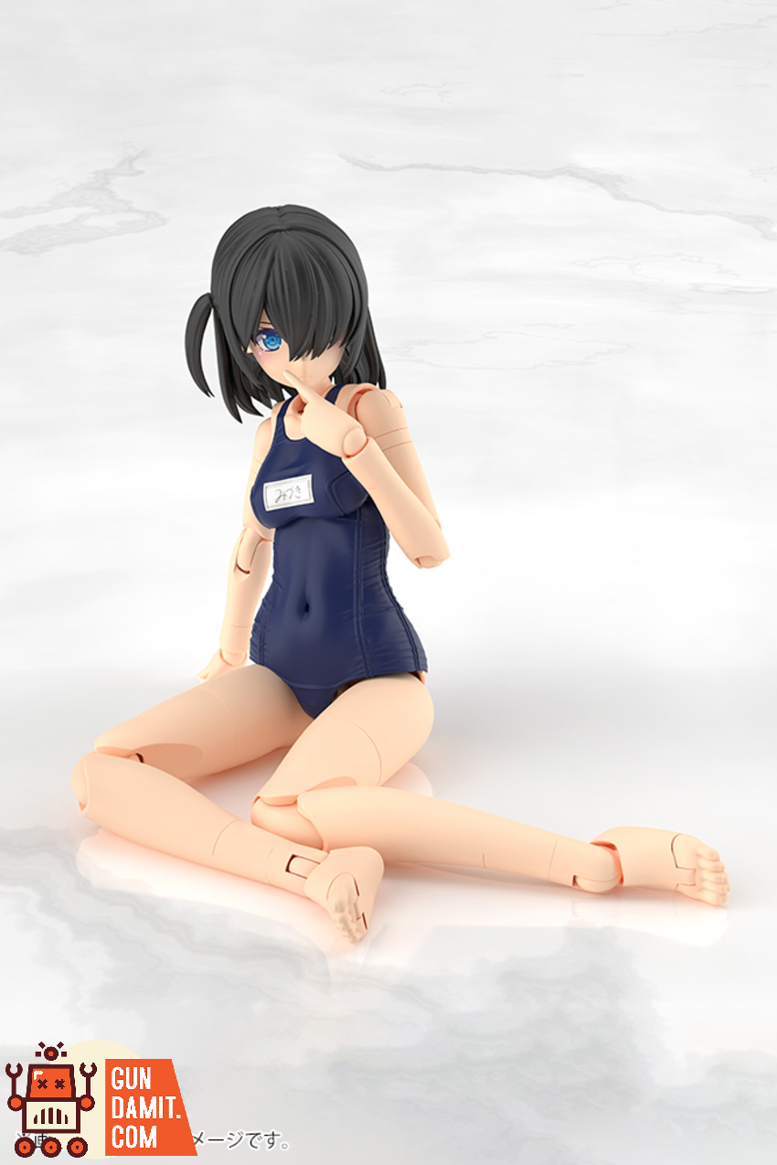 Kotobukiya FG196 Frame Arms Girl Mizuki School Swimsuits Ver. Model Kit - View 1 Kotobukiya FG196 Frame Arms Girl Mizuki School Swimsuits Ver. Model Kit - View 1