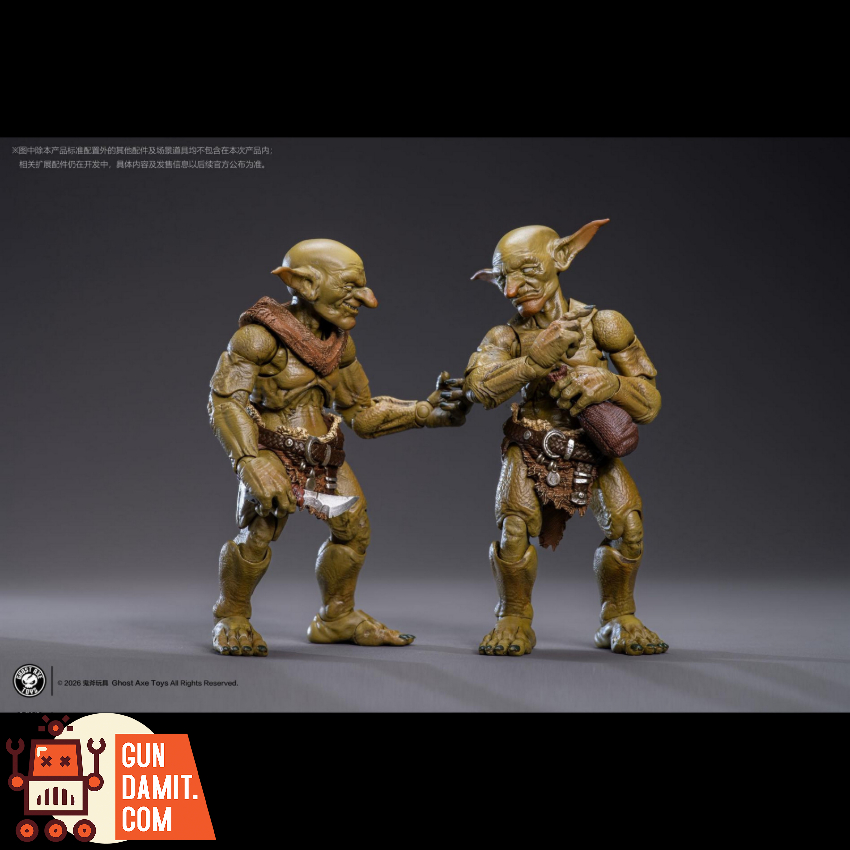 Ghost Axe Toys 1/12 Dragon's Treasure Goblin - View 9 Ghost Axe Toys 1/12 Dragon's Treasure Goblin - View 9