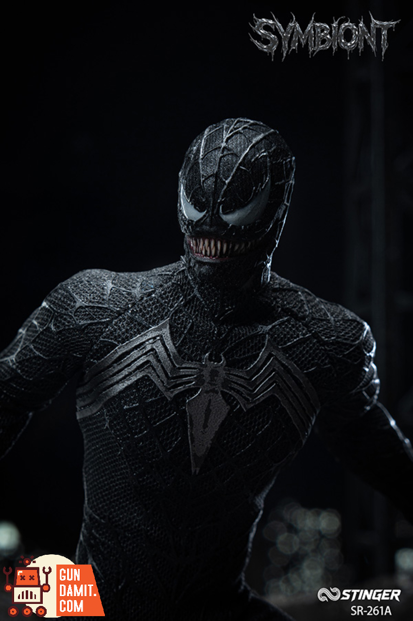 Poisin Sting Studio 1/12 SR-261A Symbiote Masked Head Version - View 4 Poisin Sting Studio 1/12 SR-261A Symbiote Masked Head Version - View 4
