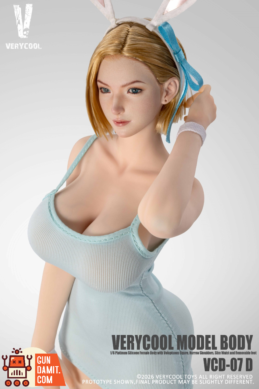 Verycool 1/6 VCD-07D No.7 Platinum Silicone Female Body Fair Complexion Ver. - View 2 Verycool 1/6 VCD-07D No.7 Platinum Silicone Female Body Fair Complexion Ver. - View 2