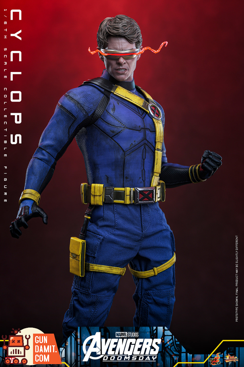 Hot Toys 1/6 MMS909B Avengers: Doomsday Cyclops Deluxe Special Ver. - View 13 Hot Toys 1/6 MMS909B Avengers: Doomsday Cyclops Deluxe Special Ver. - View 13