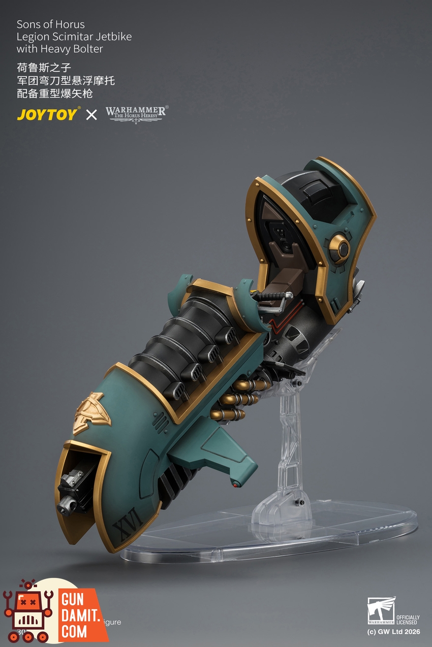 JoyToy JT04773 1/18 Warhammer The Horus Heresy Sons of Horus Legion Scimitar Jetbike with Heavy Bolter - View 17 JoyToy JT04773 1/18 Warhammer The Horus Heresy Sons of Horus Legion Scimitar Jetbike with Heavy Bolter - View 17
