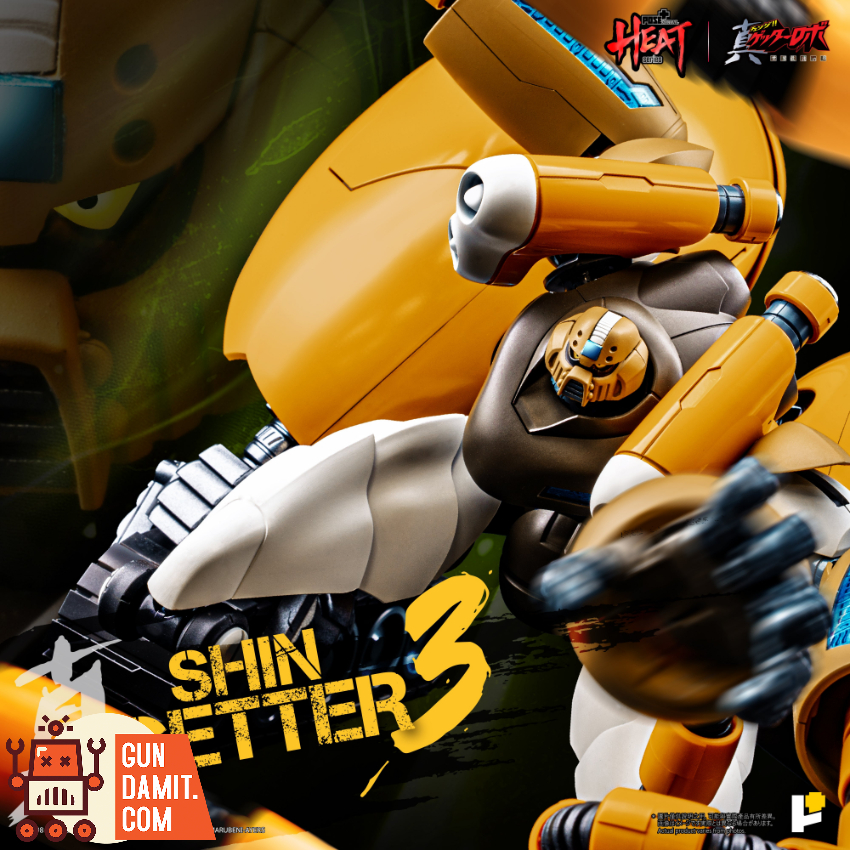 Pose+ Metal Heat Series Shin Getter 3 Getter Robo Armageddon Ver. - View 16 Pose+ Metal Heat Series Shin Getter 3 Getter Robo Armageddon Ver. - View 16