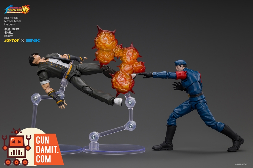 JoyToy JT05091 1/18 SNK KOF'98UM Master Team Heidern - View 10 JoyToy JT05091 1/18 SNK KOF'98UM Master Team Heidern - View 10