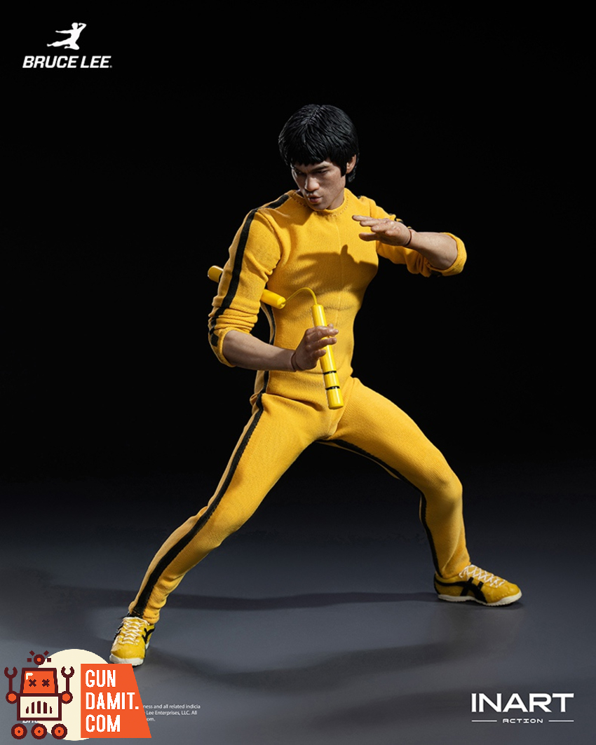 INART 1/12 Gy A036 Bruce Lee Yellow Suit - View 8 INART 1/12 Gy A036 Bruce Lee Yellow Suit - View 8