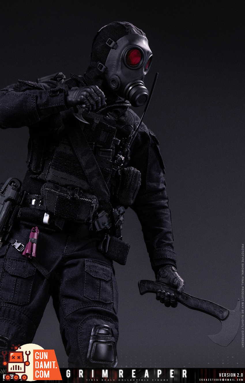 EKUAZ Studio 1/6 EKS015S Reaper 2.0 Elite Guard Deluxe Version - View 20 EKUAZ Studio 1/6 EKS015S Reaper 2.0 Elite Guard Deluxe Version - View 20
