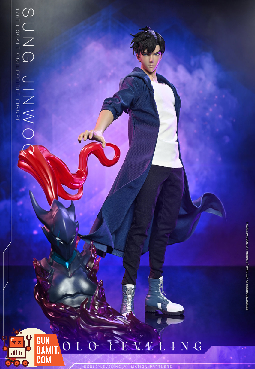 HotToys 1/6 TMS193 Solo Leveling Sung Jinwoo - View 8 HotToys 1/6 TMS193 Solo Leveling Sung Jinwoo - View 8