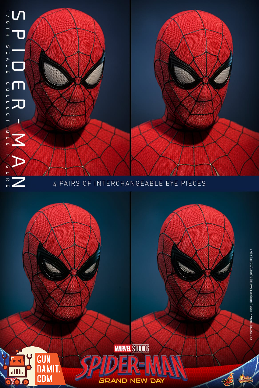 Hot Toys 1/6 MMS892 Spider-Man: Brand New Day Spider-Man Regular Ver. - View 12 Hot Toys 1/6 MMS892 Spider-Man: Brand New Day Spider-Man Regular Ver. - View 12