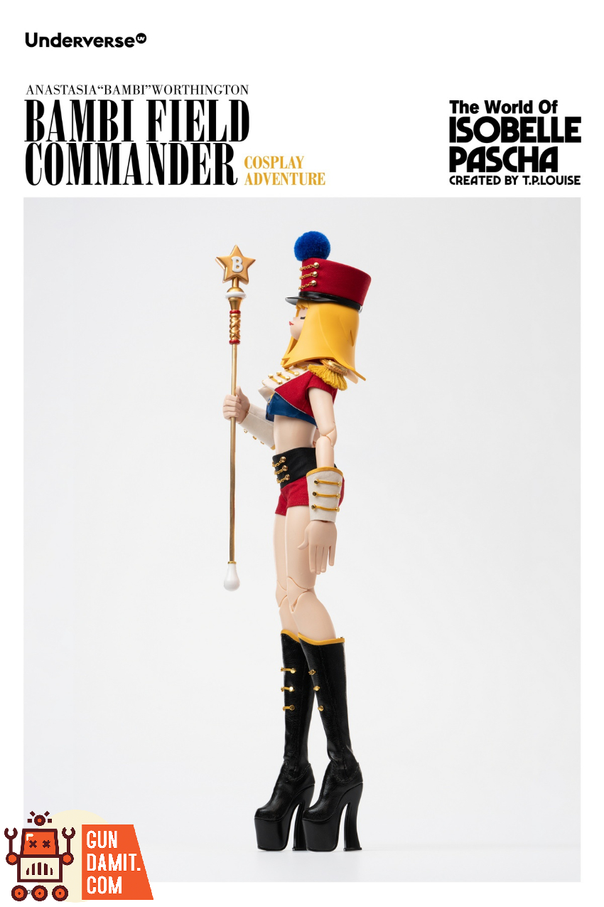 Underverse 1/6 UV202615-1 The World of Isobella Pascha Cosplay Series Field Commander Bambi - View 9 Underverse 1/6 UV202615-1 The World of Isobella Pascha Cosplay Series Field Commander Bambi - View 9