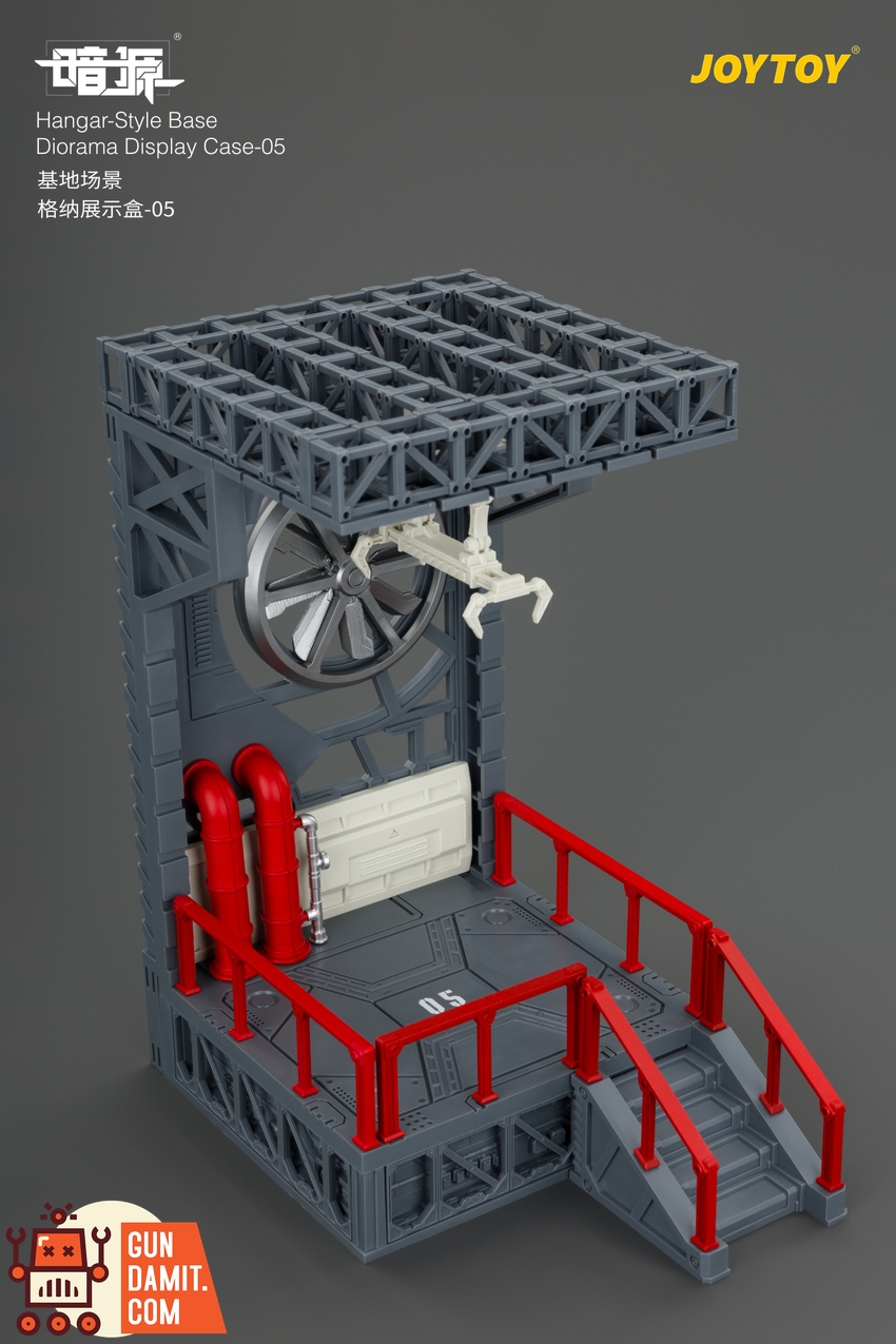 JoyToy JT04834 1/25 Dark Source Hangar-Style Base Diorama Display Case-05 - View 8 JoyToy JT04834 1/25 Dark Source Hangar-Style Base Diorama Display Case-05 - View 8