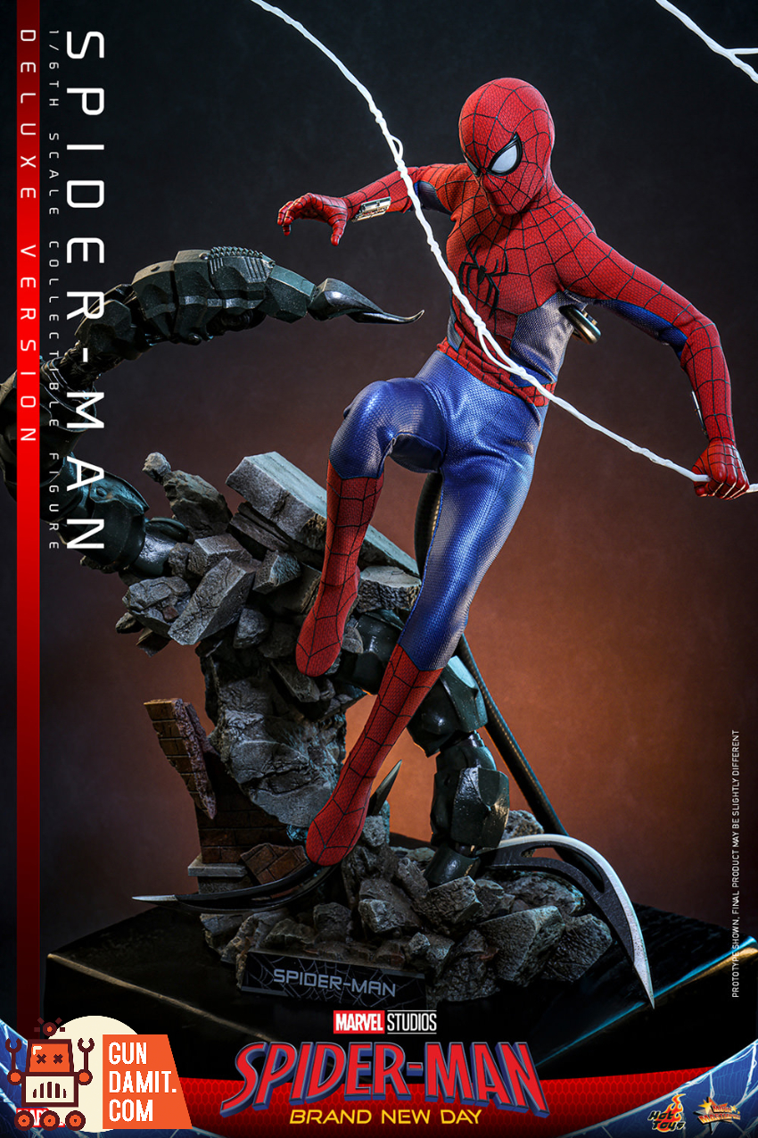 Hot Toys 1/6 MMS893B Spider-Man: Brand New Day Spider-Man Deluxe Special Ver. - View 10 Hot Toys 1/6 MMS893B Spider-Man: Brand New Day Spider-Man Deluxe Special Ver. - View 10