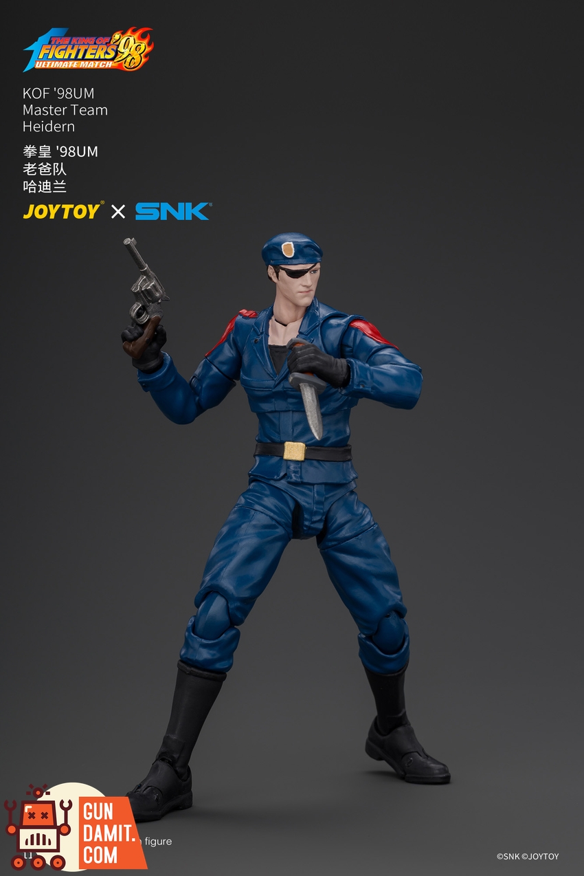 JoyToy JT05091 1/18 SNK KOF'98UM Master Team Heidern - View 7 JoyToy JT05091 1/18 SNK KOF'98UM Master Team Heidern - View 7