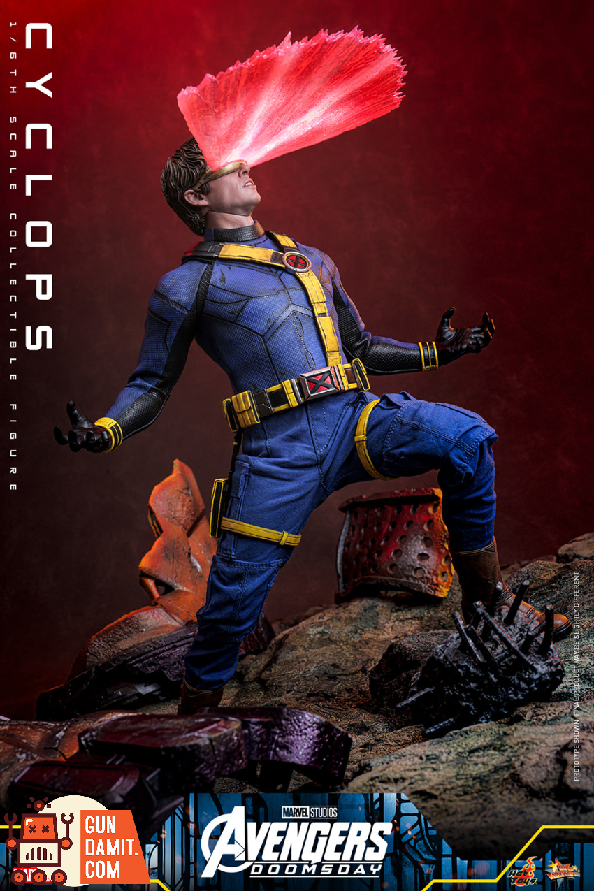 Hot Toys 1/6 MMS909B Avengers: Doomsday Cyclops Deluxe Special Ver. - View 16 Hot Toys 1/6 MMS909B Avengers: Doomsday Cyclops Deluxe Special Ver. - View 16