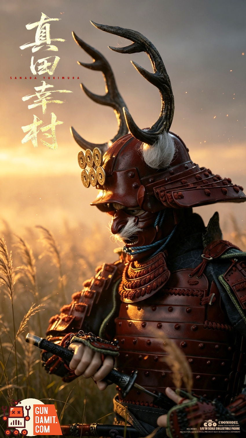 COOMODEL 1/6 RE001 Empire Era Sanada Yukimura Pure Copper Standard Ver. - View 2 COOMODEL 1/6 RE001 Empire Era Sanada Yukimura Pure Copper Standard Ver. - View 2