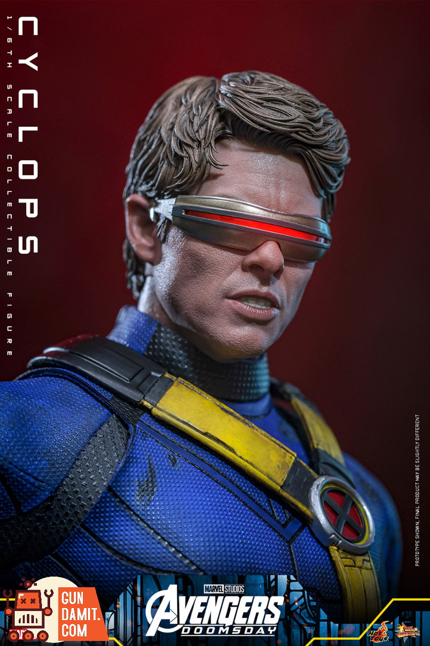 Hot Toys 1/6 MMS909B Avengers: Doomsday Cyclops Deluxe Special Ver. - View 10 Hot Toys 1/6 MMS909B Avengers: Doomsday Cyclops Deluxe Special Ver. - View 10