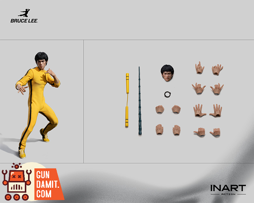 INART 1/12 Gy A036 Bruce Lee Yellow Suit - View 21 INART 1/12 Gy A036 Bruce Lee Yellow Suit - View 21