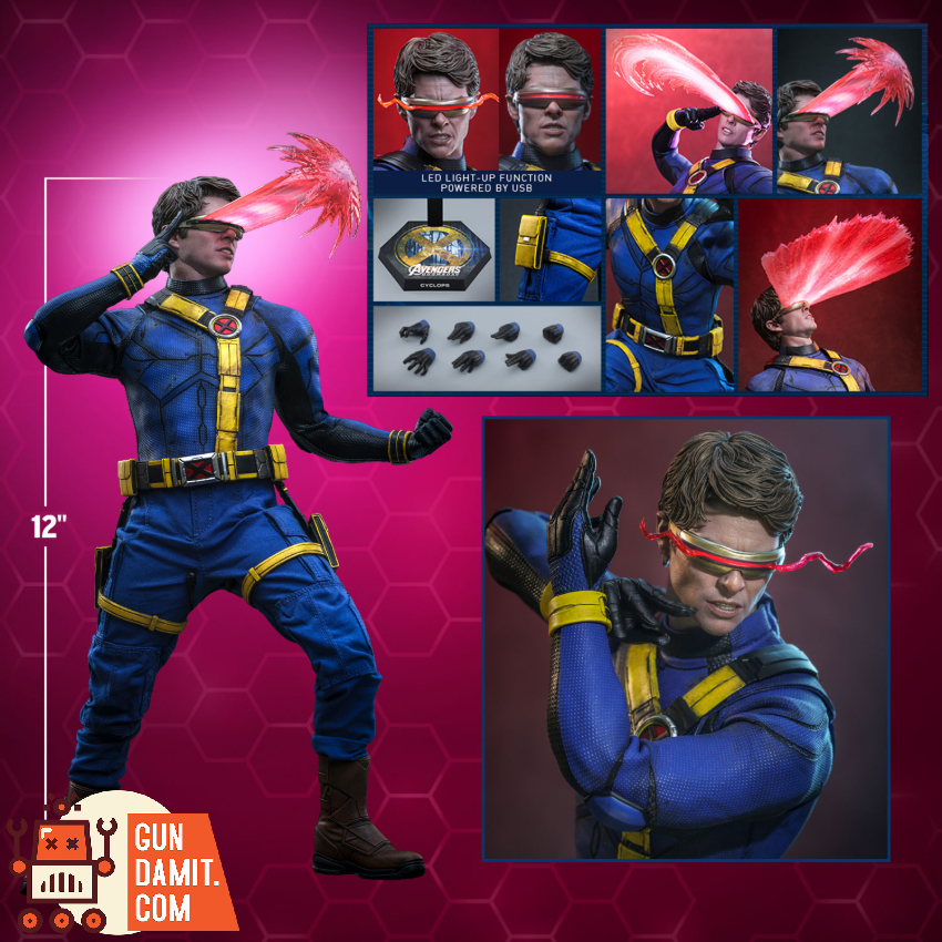 Hot Toys 1/6 MMS909B Avengers: Doomsday Cyclops Deluxe Special Ver. - View 2 Hot Toys 1/6 MMS909B Avengers: Doomsday Cyclops Deluxe Special Ver. - View 2