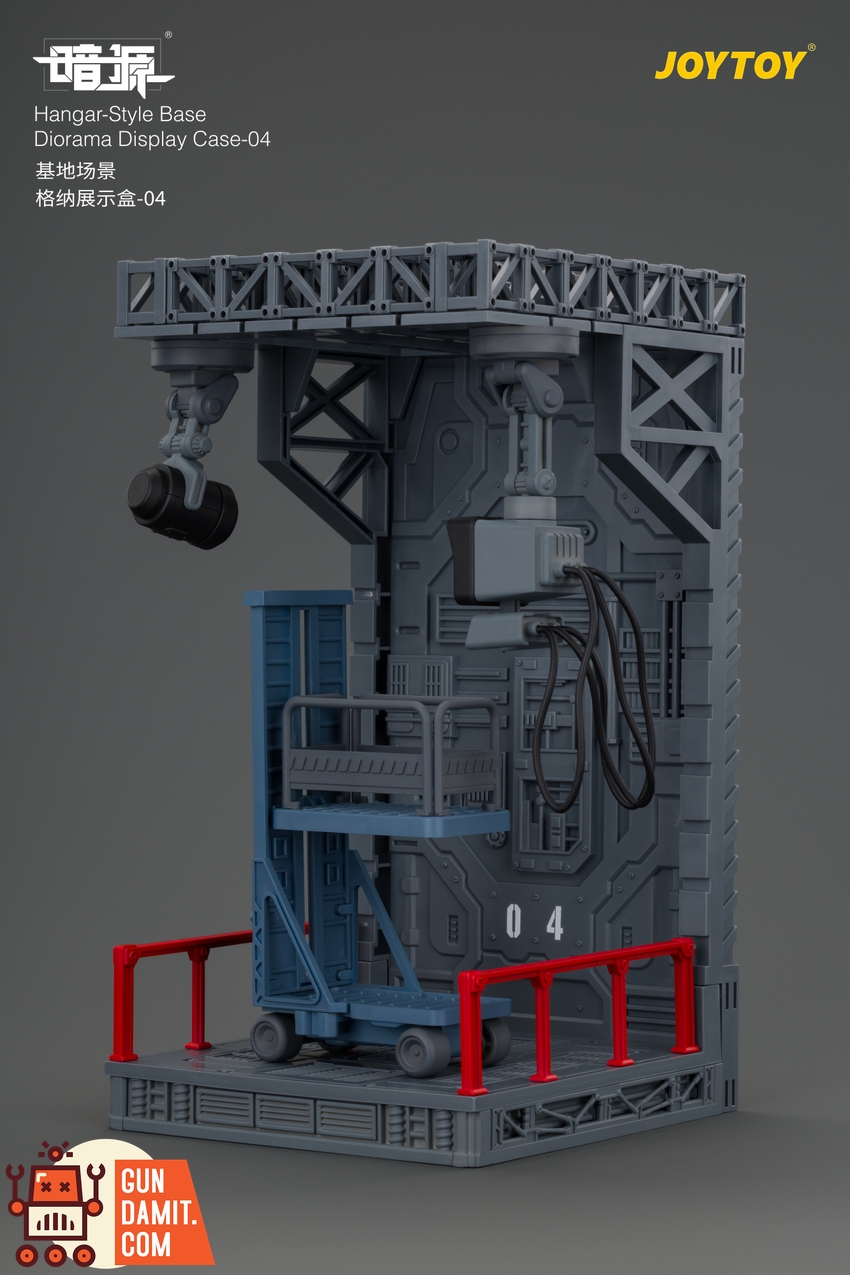 JoyToy JT04803 1/25 Dark Source Hangar-Style Base Diorama Display Case-04 - View 5 JoyToy JT04803 1/25 Dark Source Hangar-Style Base Diorama Display Case-04 - View 5