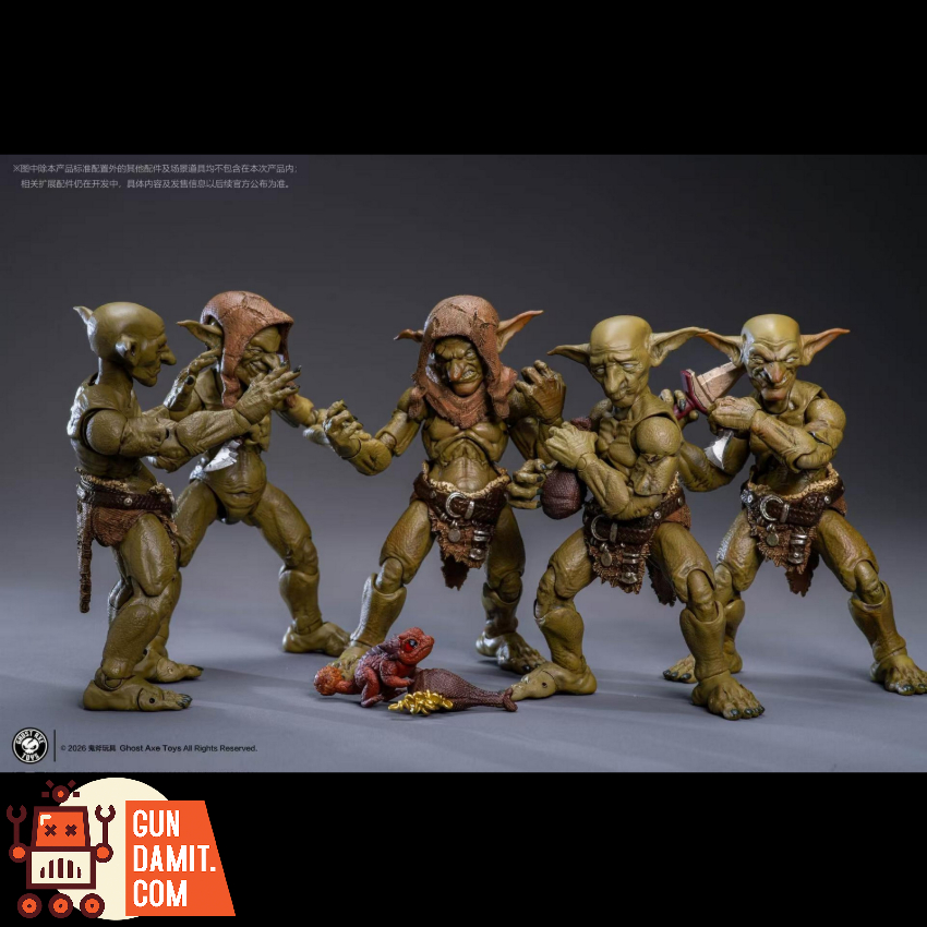 Ghost Axe Toys 1/12 Dragon's Treasure Goblin - View 4 Ghost Axe Toys 1/12 Dragon's Treasure Goblin - View 4