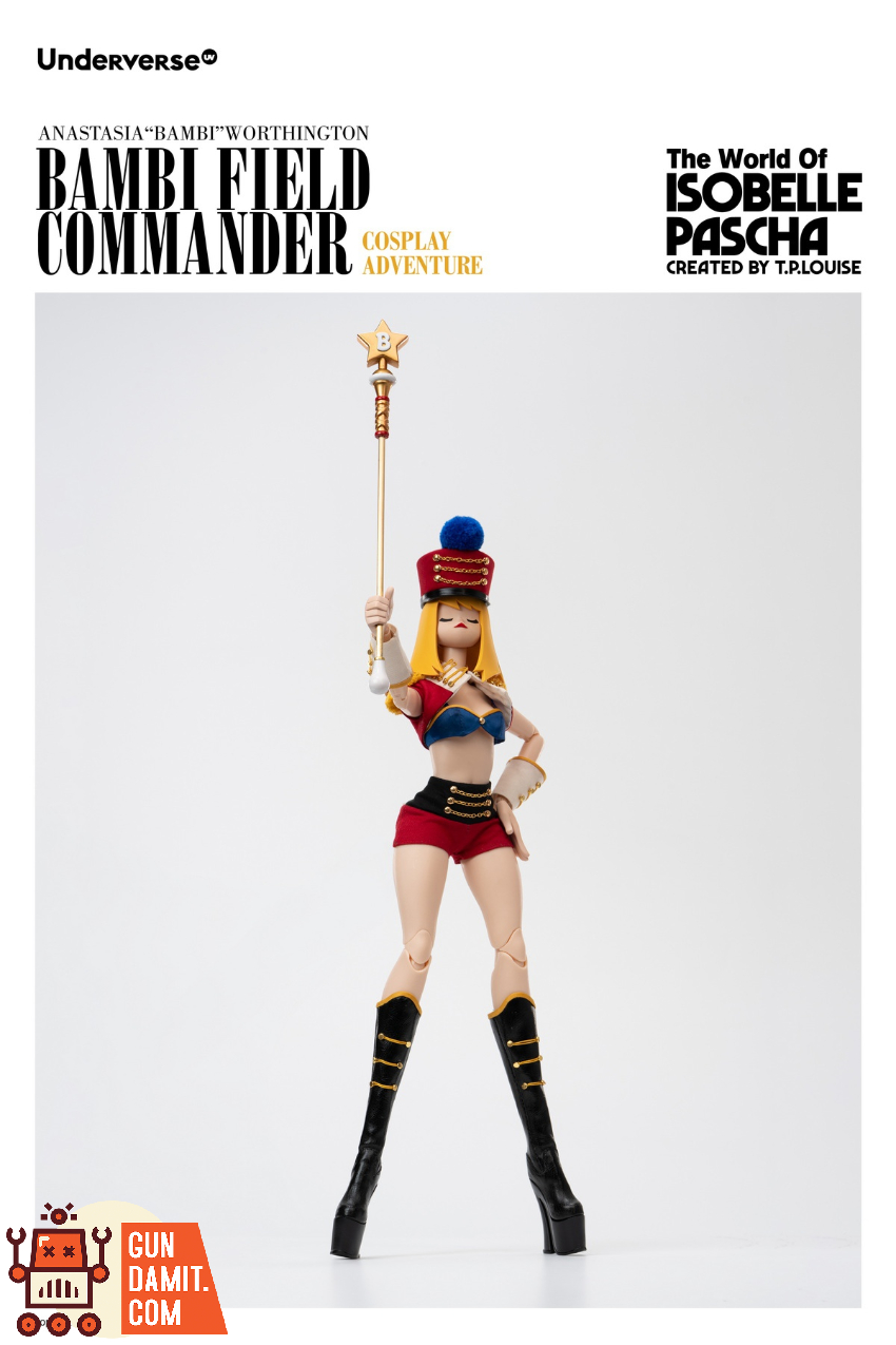 Underverse 1/6 UV202615-1 The World of Isobella Pascha Cosplay Series Field Commander Bambi - View 13 Underverse 1/6 UV202615-1 The World of Isobella Pascha Cosplay Series Field Commander Bambi - View 13