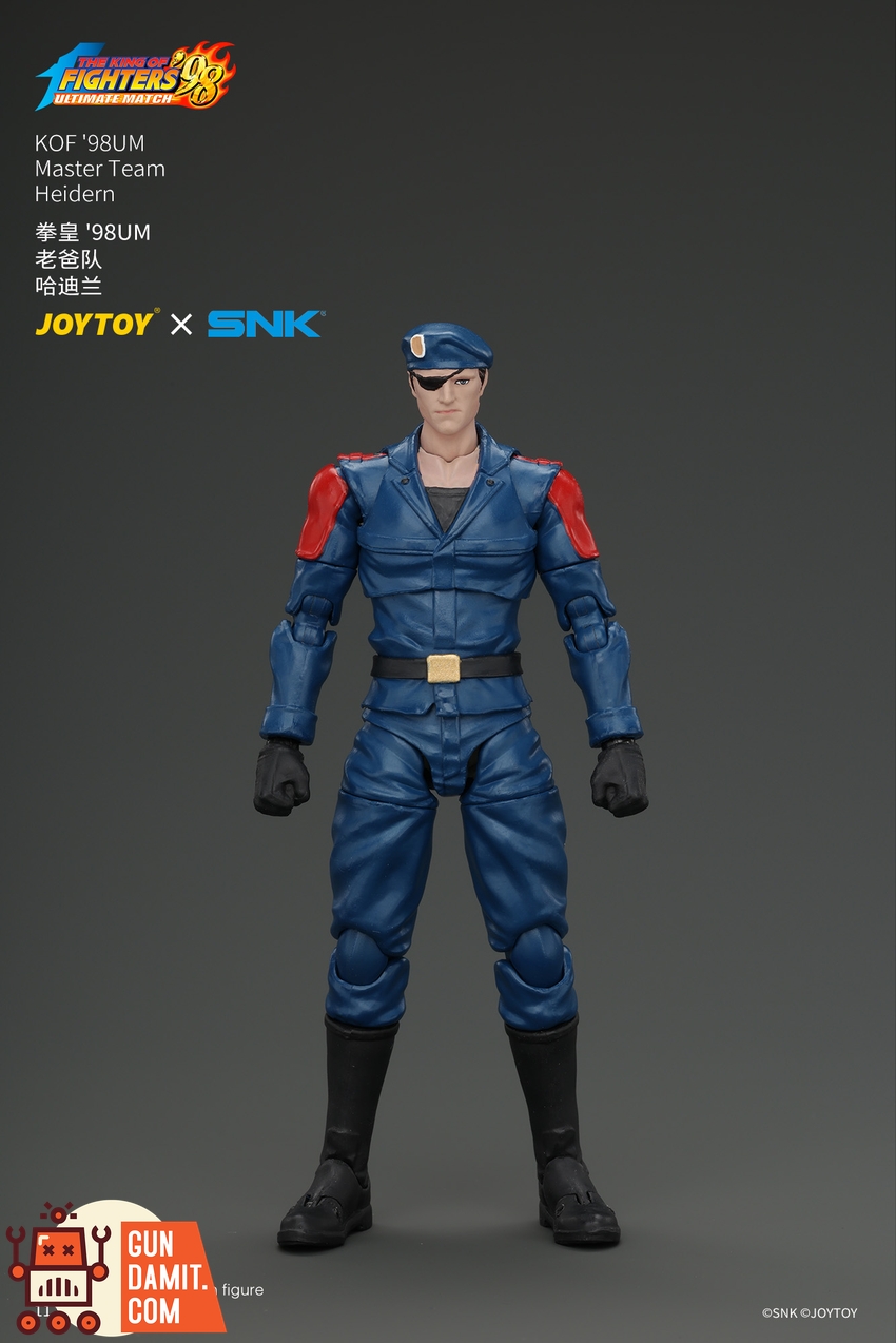 JoyToy JT05091 1/18 SNK KOF'98UM Master Team Heidern - View 1 JoyToy JT05091 1/18 SNK KOF'98UM Master Team Heidern - View 1