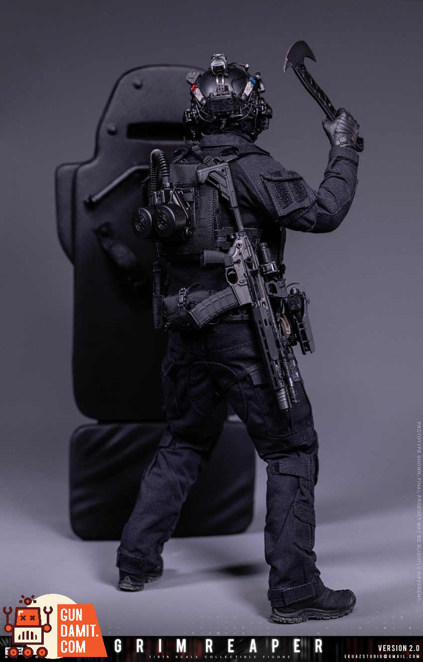 EKUAZ Studio 1/6 EKS015S Reaper 2.0 Elite Guard Deluxe Version - View 4 EKUAZ Studio 1/6 EKS015S Reaper 2.0 Elite Guard Deluxe Version - View 4