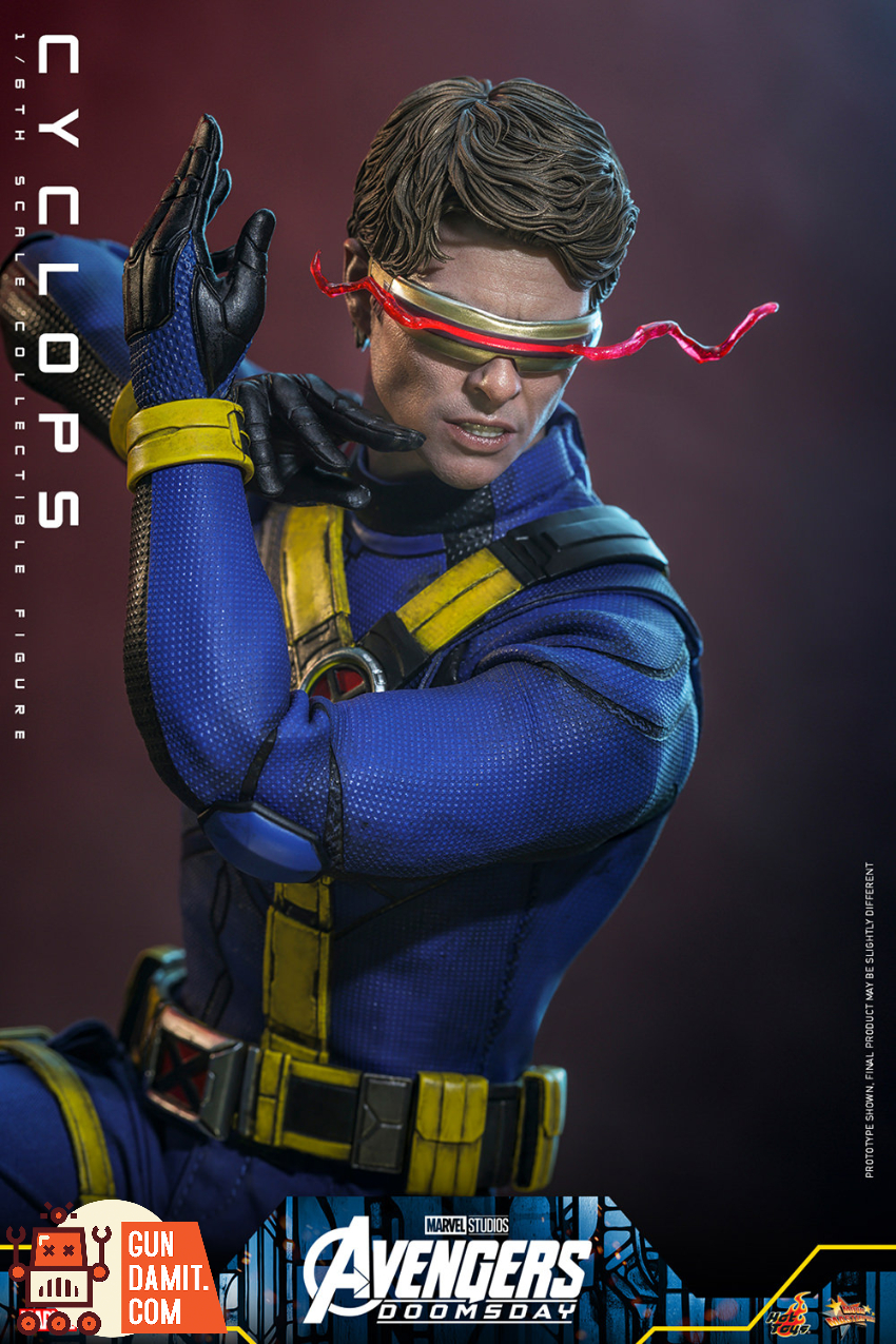 Hot Toys 1/6 MMS909B Avengers: Doomsday Cyclops Deluxe Special Ver. - View 12 Hot Toys 1/6 MMS909B Avengers: Doomsday Cyclops Deluxe Special Ver. - View 12
