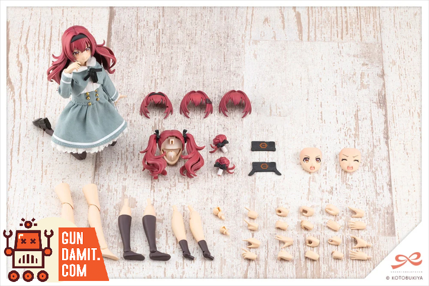 Kotobukiya JK103 KIRU PLA Emma Koishikawa St. Iris Gakuen Girls' High School Winter Clothes Model Kit - View 2 Kotobukiya JK103 KIRU PLA Emma Koishikawa St. Iris Gakuen Girls' High School Winter Clothes Model Kit - View 2