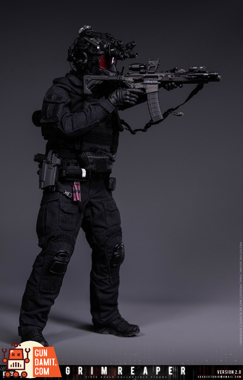 EKUAZ Studio 1/6 EKS015S Reaper 2.0 Elite Guard Deluxe Version - View 7 EKUAZ Studio 1/6 EKS015S Reaper 2.0 Elite Guard Deluxe Version - View 7
