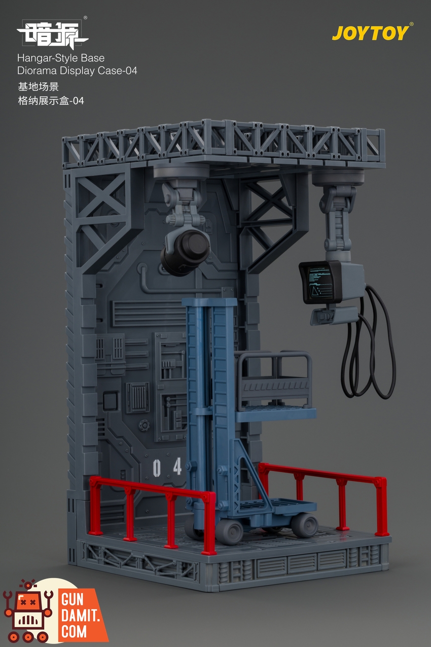 JoyToy JT04803 1/25 Dark Source Hangar-Style Base Diorama Display Case-04 - View 4 JoyToy JT04803 1/25 Dark Source Hangar-Style Base Diorama Display Case-04 - View 4