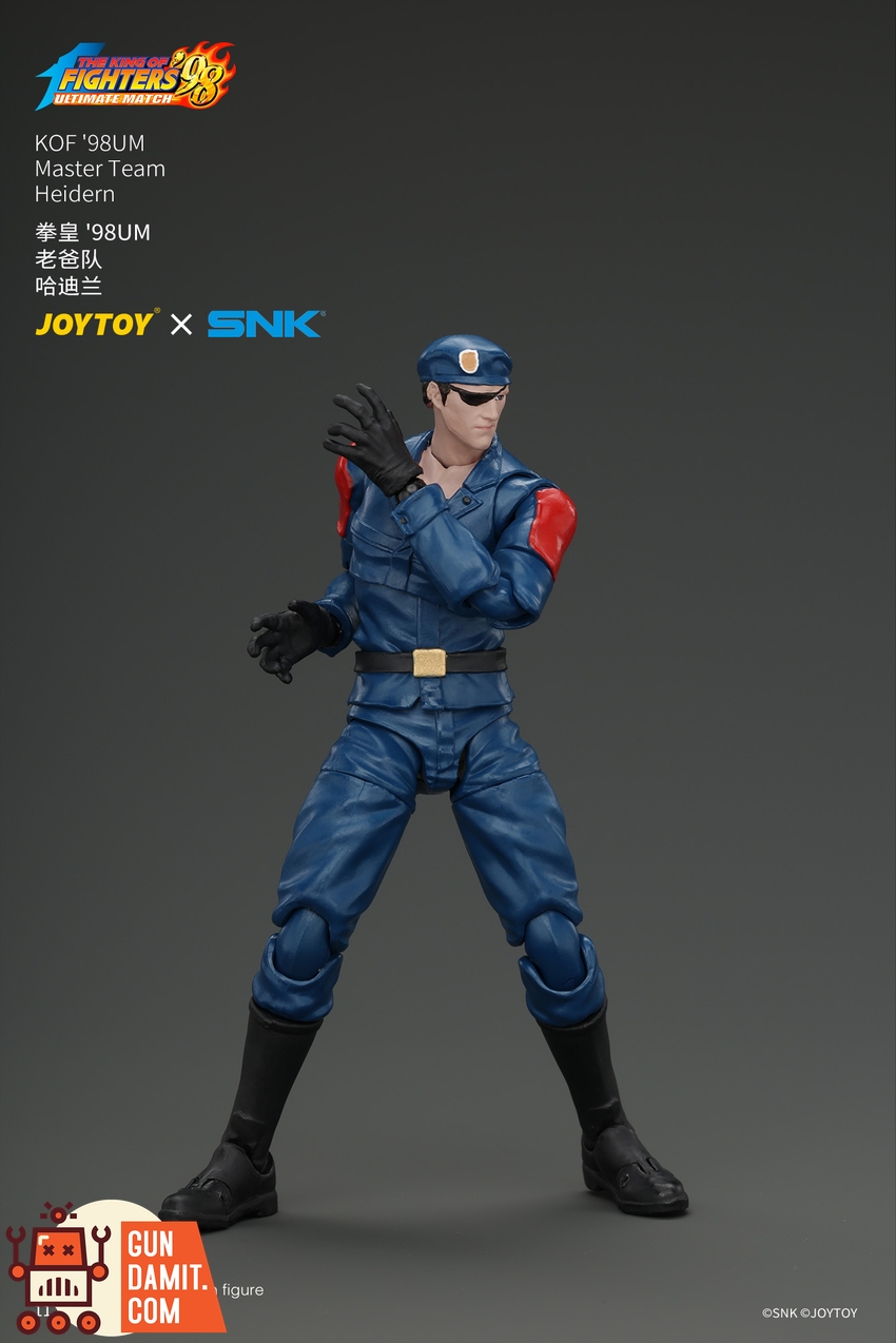 JoyToy JT05091 1/18 SNK KOF'98UM Master Team Heidern - View 2 JoyToy JT05091 1/18 SNK KOF'98UM Master Team Heidern - View 2