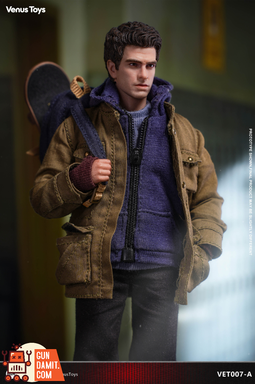 Venus Toys 1/12 VET007-A Night Vigilante Yellow Jacket Version - View 1 Venus Toys 1/12 VET007-A Night Vigilante Yellow Jacket Version - View 1