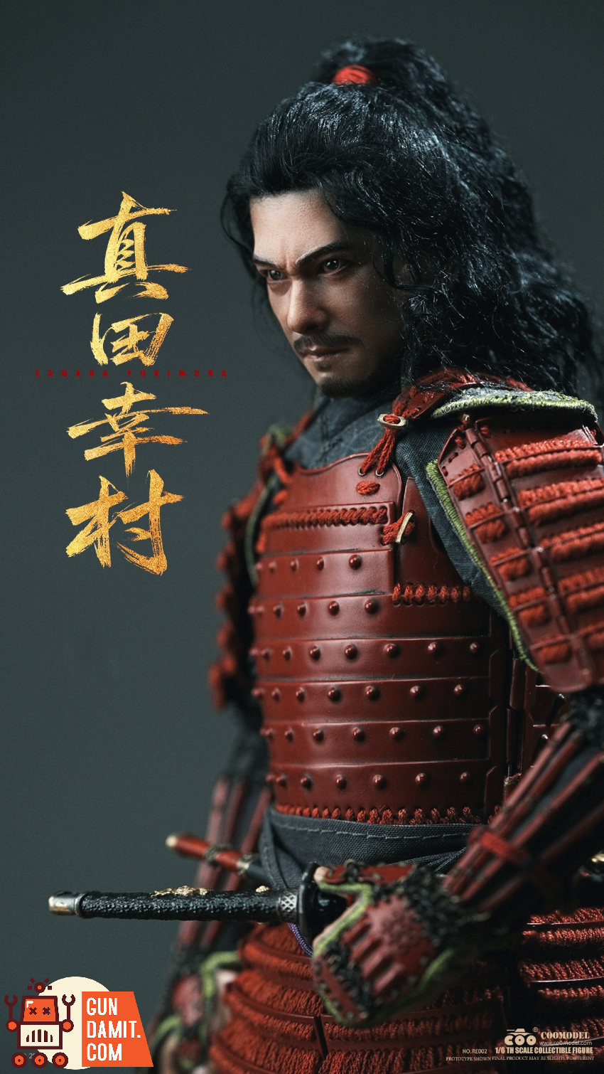 COOMODEL 1/6 RE002 Empire Era Sanada Yukimura Pure Copper Limited Ver. - View 7 COOMODEL 1/6 RE002 Empire Era Sanada Yukimura Pure Copper Limited Ver. - View 7