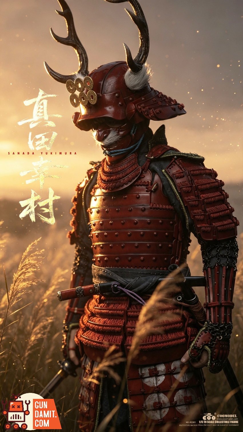 COOMODEL 1/6 RE001 Empire Era Sanada Yukimura Pure Copper Standard Ver. - View 3 COOMODEL 1/6 RE001 Empire Era Sanada Yukimura Pure Copper Standard Ver. - View 3