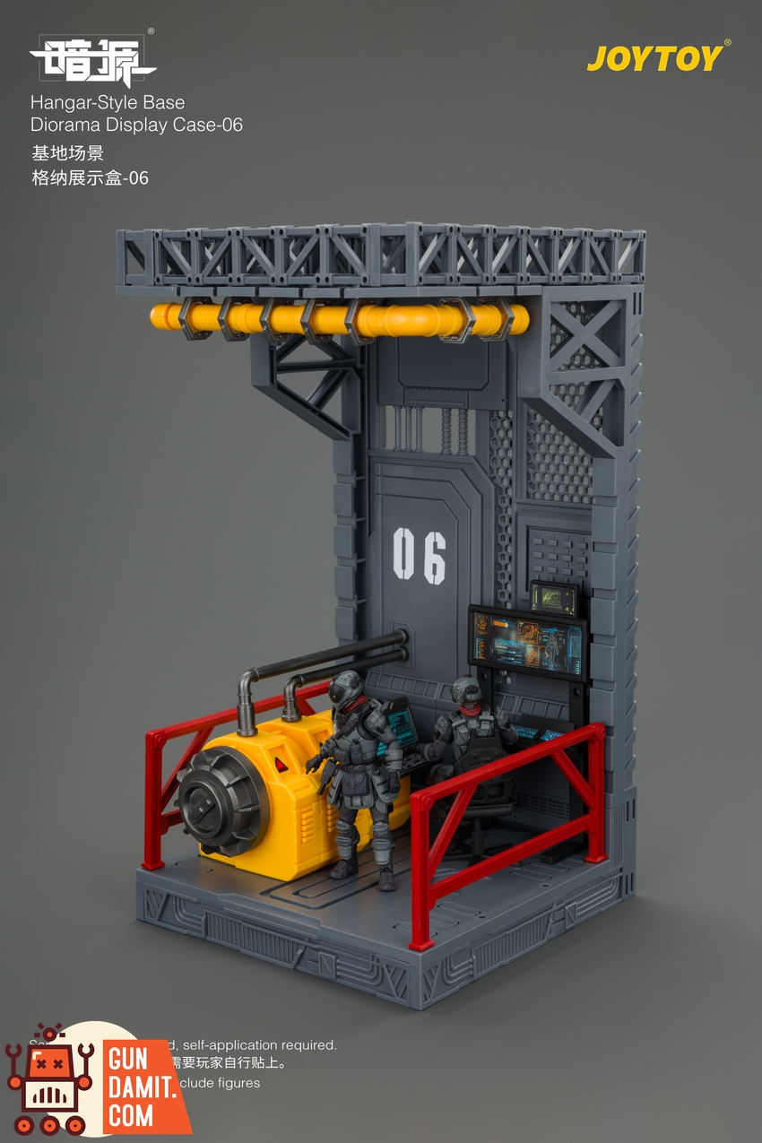 JoyToy JT04841 1/25 Dark Source Hangar-Style Base Diorama Display Case-06 - View 1 JoyToy JT04841 1/25 Dark Source Hangar-Style Base Diorama Display Case-06 - View 1