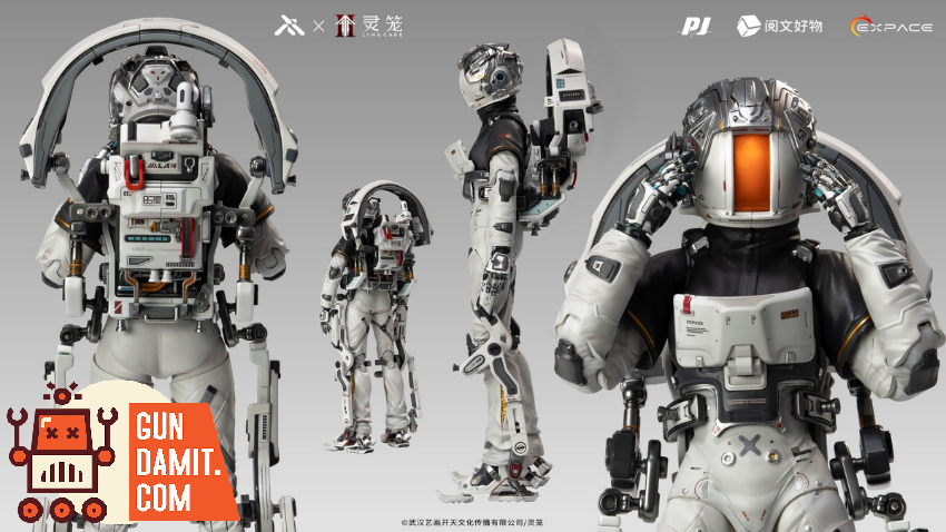 Moki Magic 1/6 MM-002 Ling Cage Bai Yuekui Extravehicular Combat Suit Deluxe Version - View 1 Moki Magic 1/6 MM-002 Ling Cage Bai Yuekui Extravehicular Combat Suit Deluxe Version - View 1