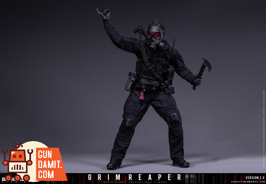 EKUAZ Studio 1/6 EKS015S Reaper 2.0 Elite Guard Deluxe Version - View 16 EKUAZ Studio 1/6 EKS015S Reaper 2.0 Elite Guard Deluxe Version - View 16