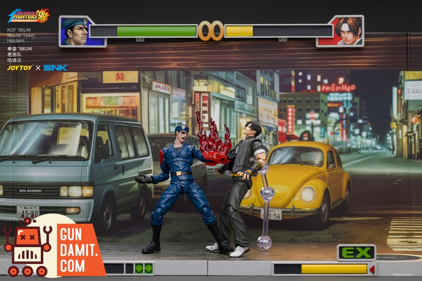JoyToy JT05091 1/18 SNK KOF'98UM Master Team Heidern - View 12 JoyToy JT05091 1/18 SNK KOF'98UM Master Team Heidern - View 12