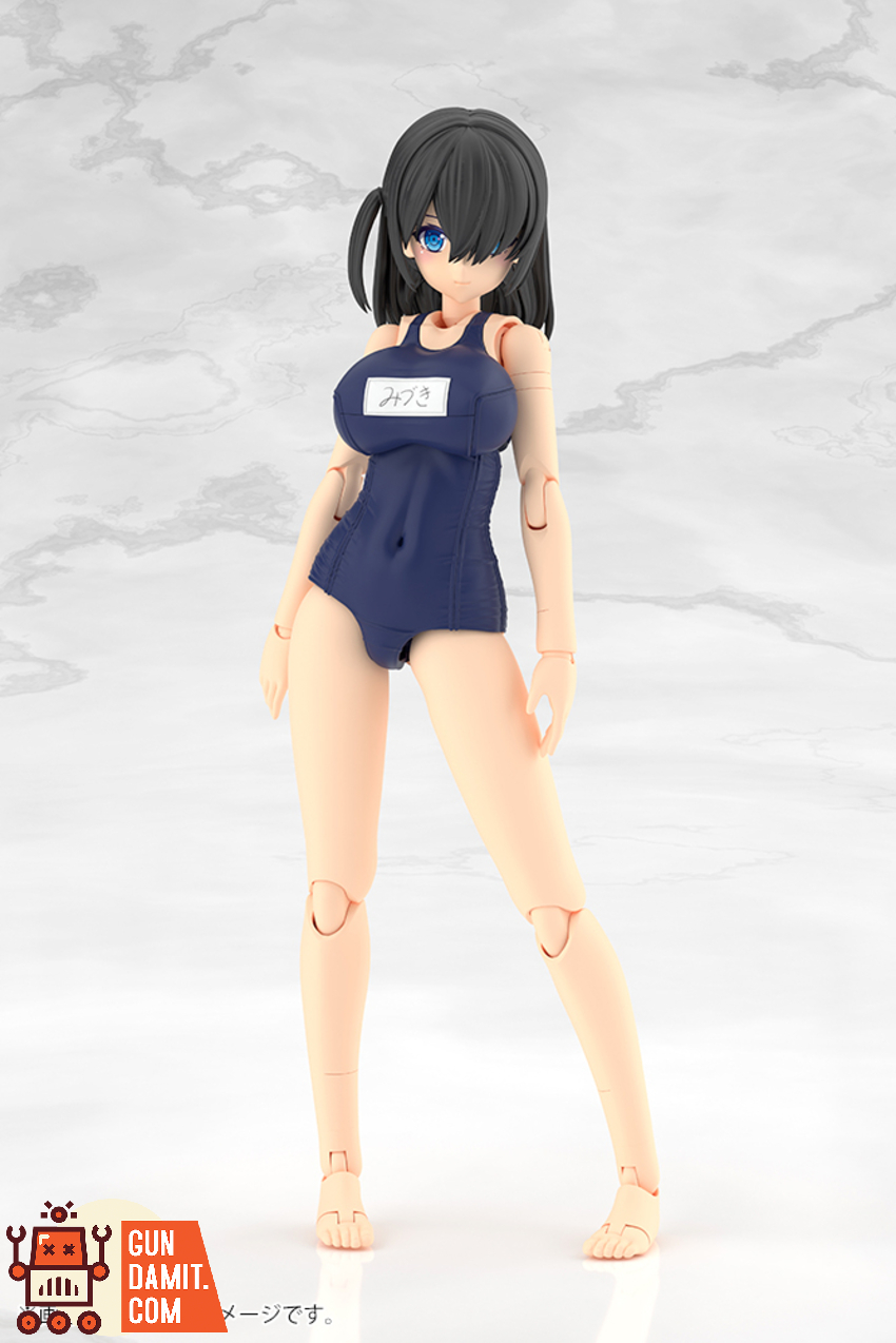 Kotobukiya FG196 Frame Arms Girl Mizuki School Swimsuits Ver. Model Kit - View 12 Kotobukiya FG196 Frame Arms Girl Mizuki School Swimsuits Ver. Model Kit - View 12
