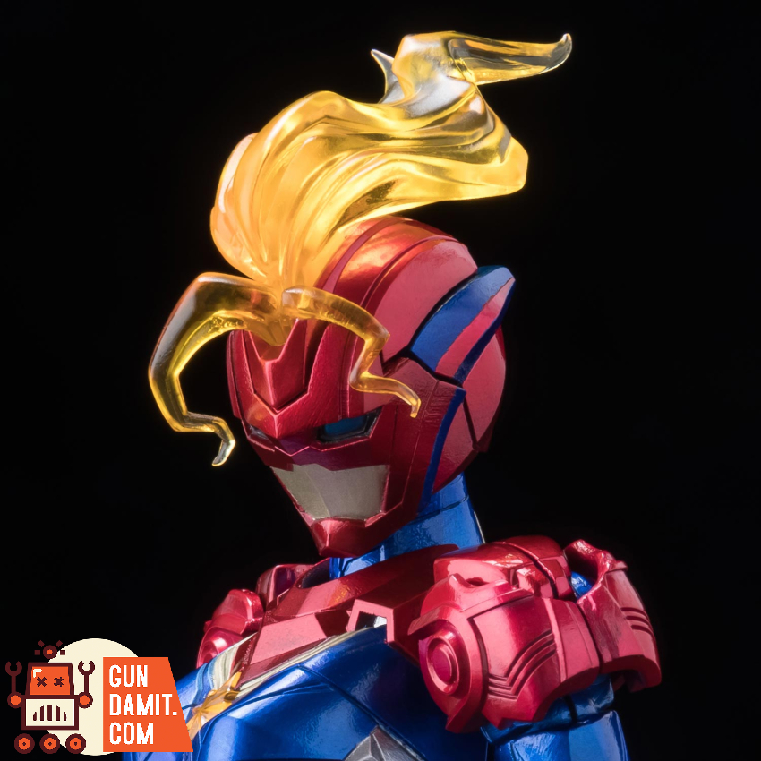 Sentinel Toys Fighting Armor Captain Marvel - View 3 Sentinel Toys Fighting Armor Captain Marvel - View 3