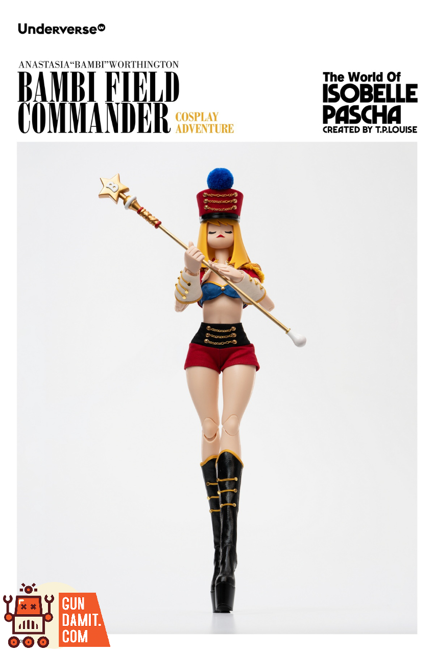 Underverse 1/6 UV202615-1 The World of Isobella Pascha Cosplay Series Field Commander Bambi - View 11 Underverse 1/6 UV202615-1 The World of Isobella Pascha Cosplay Series Field Commander Bambi - View 11