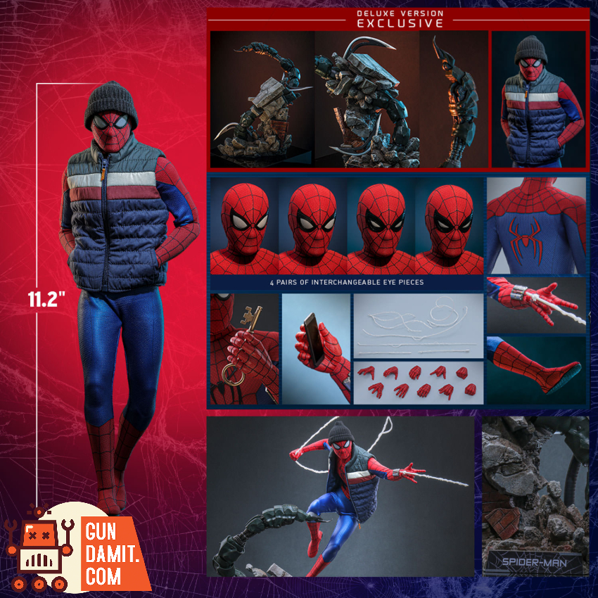Hot Toys 1/6 MMS893B Spider-Man: Brand New Day Spider-Man Deluxe Special Ver. - View 9 Hot Toys 1/6 MMS893B Spider-Man: Brand New Day Spider-Man Deluxe Special Ver. - View 9