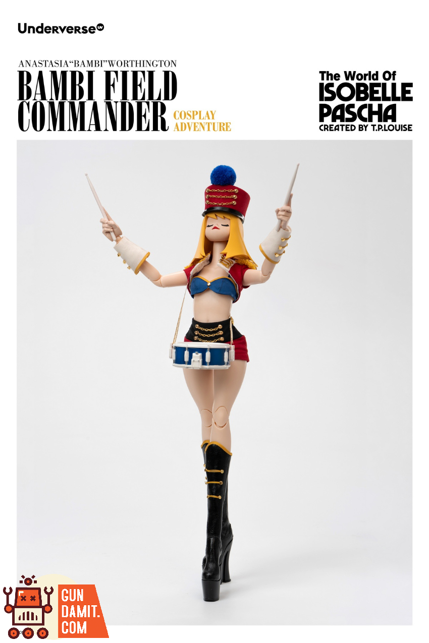 Underverse 1/6 UV202615-1 The World of Isobella Pascha Cosplay Series Field Commander Bambi - View 16 Underverse 1/6 UV202615-1 The World of Isobella Pascha Cosplay Series Field Commander Bambi - View 16