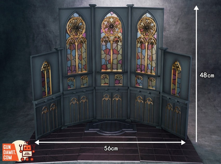 KAWA Design 1/12 Big Gothic Church Diorama for Mecha Girls Original Version - View 8 KAWA Design 1/12 Big Gothic Church Diorama for Mecha Girls Original Version - View 8