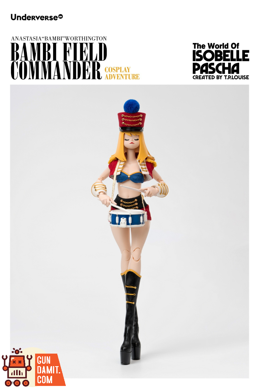 Underverse 1/6 UV202615-1 The World of Isobella Pascha Cosplay Series Field Commander Bambi - View 3 Underverse 1/6 UV202615-1 The World of Isobella Pascha Cosplay Series Field Commander Bambi - View 3