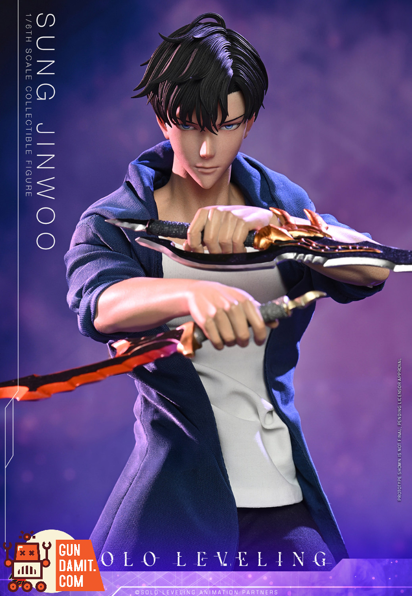 HotToys 1/6 TMS193 Solo Leveling Sung Jinwoo - View 5 HotToys 1/6 TMS193 Solo Leveling Sung Jinwoo - View 5