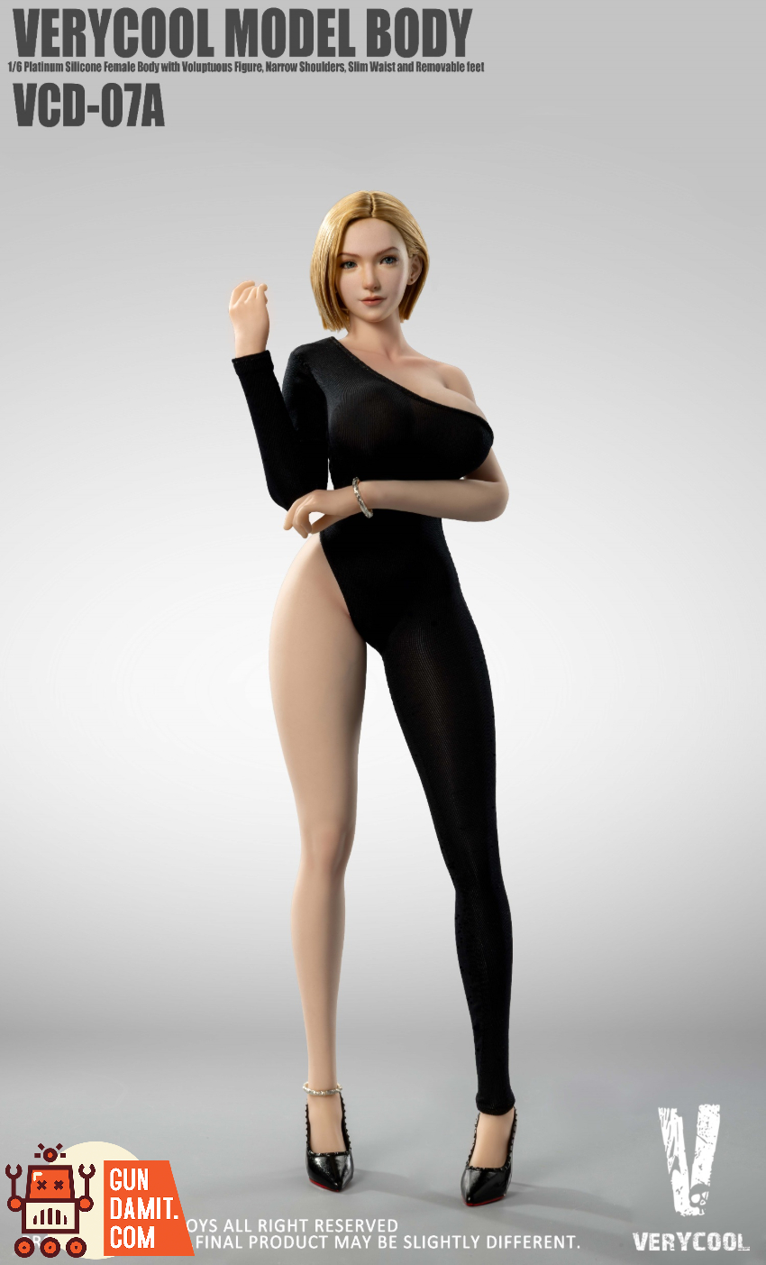 Verycool 1/6 VCD-07A No.7 Platinum Silicone Female Body Fair Complexion Ver. - View 5 Verycool 1/6 VCD-07A No.7 Platinum Silicone Female Body Fair Complexion Ver. - View 5